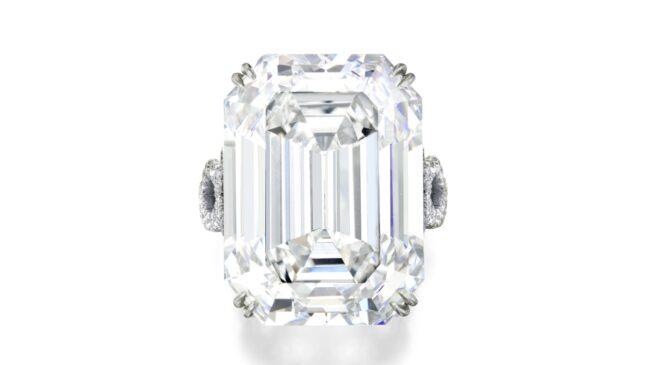 El anillo art decó valorado en un millón y medio de euros