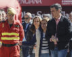 Sánchez usa el Falcon para ir al incendio de Castellón y alertar sobre el cambio climático