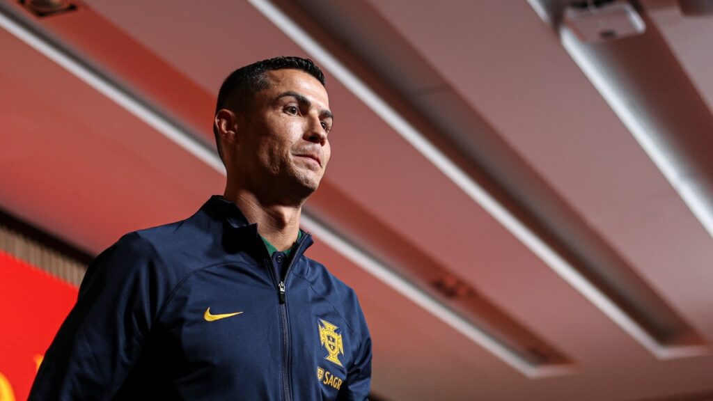 Cristiano Ronaldo a su regreso con la selección portuguesa tras el Mundial de Qatar. 