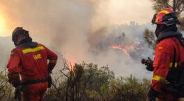 Desalojan dos municipios de Castellón por el incendio de Villanueva de Viver