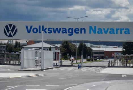 Volkswagen Navarra frenará durante dos días su producción por la falta de piezas