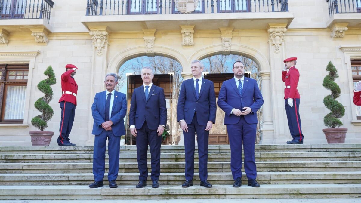 País Vasco, Galicia, Asturias y Cantabria crearán un ‘lobby’ para defender sus intereses en la UE