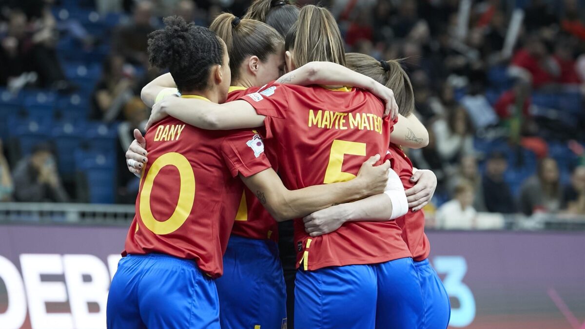 España logra su tercer campeonato de Europa de fútbol sala femenino