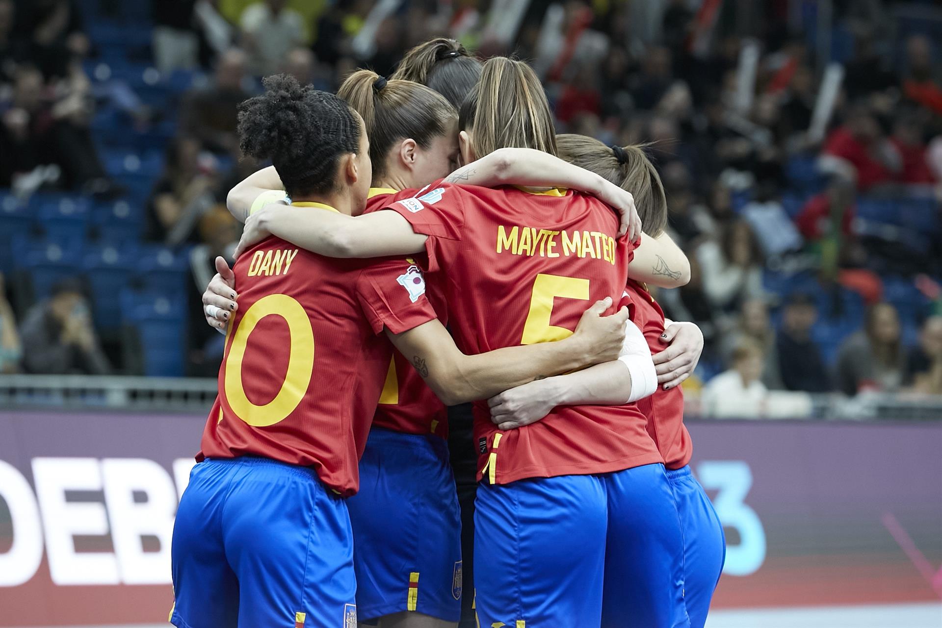 España logra su tercer campeonato de Europa de fútbol sala femenino