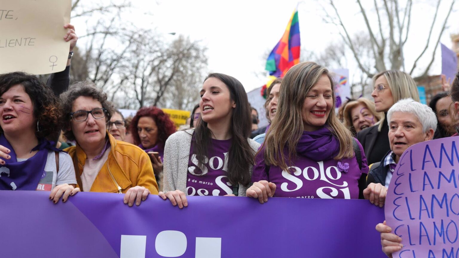 El PSOE acudirá a la marcha del 8-M que rechaza cambiar la ‘ley del solo sí es sí’