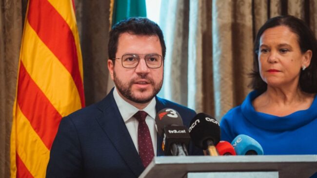 La misión de la UE sobre el 'caso Pegasus' cita a Aragonès en Madrid como «víctima»