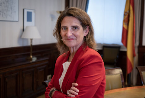 La vicepresidenta tercera, Teresa Ribera, habla sobre política energética
