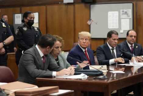 Trump se declara inocente ante el tribunal de Manhattan que le acusa de 34 delitos
