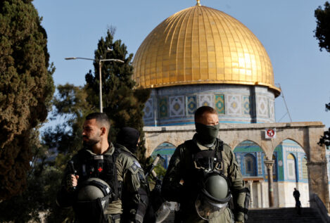 Tensión en Jerusalén tras la intervención de la policía israelí en el tercer lugar sagrado del Islam