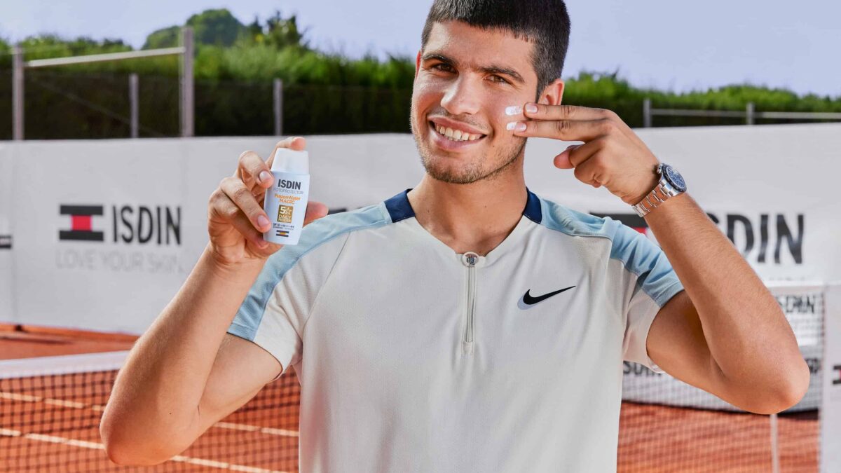 ISDIN colabora con el Trofeo Godó para concienciar sobre la importancia de la fotoprotección en el tenis