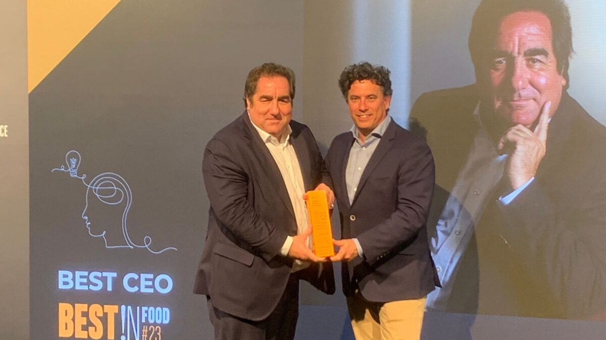 Fernando Fernández de Grupo Gallo, mejor CEO en los Best!N Food Awards 2023