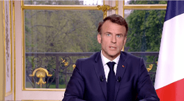 Macron defiende que la reforma de las pensiones era «necesaria»