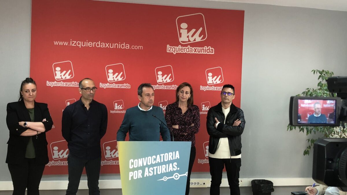 Un sector de Izquierda Unida renuncia a integrar la candidatura autonómica de Asturias