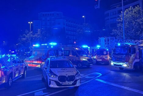 Dos muertos y ocho heridos tras un incendio en un restaurante de Madrid