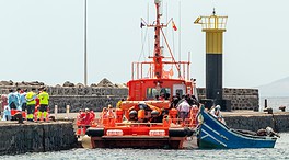 Salvamento rescata a 177 inmigrantes en cuatro pateras en Lanzarote y Fuerteventura