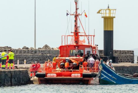Salvamento rescata a 177 inmigrantes en cuatro pateras en Lanzarote y Fuerteventura