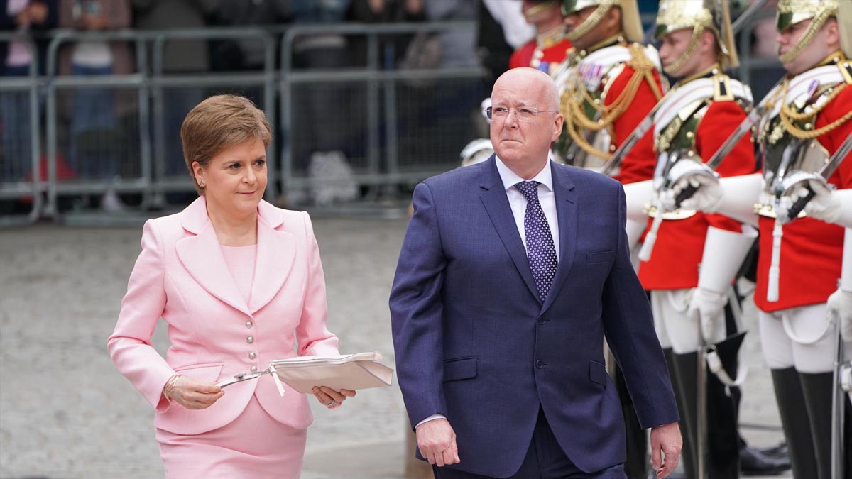 Detenido el marido de Nicola Sturgeon en una investigación sobre las finanzas del SNP