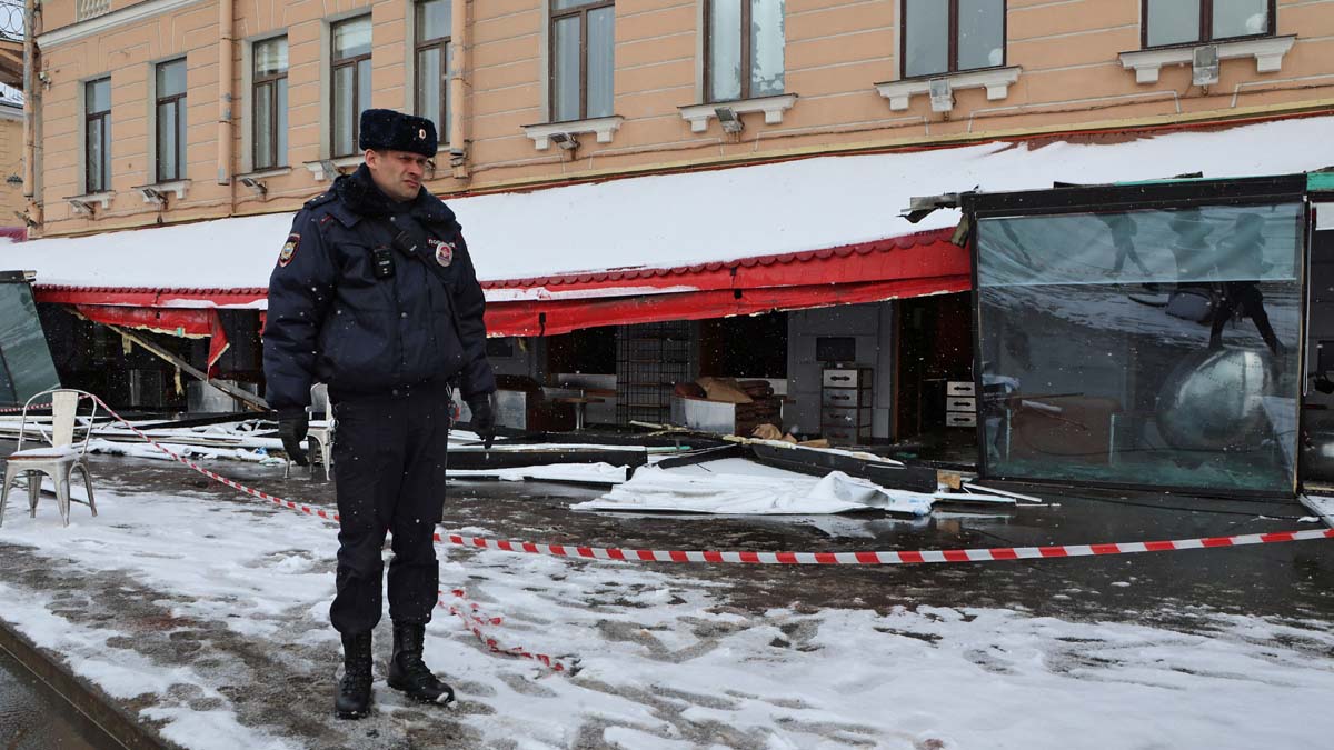 Detenida una sospechosa de asesinar al bloguero prorruso Tatarsky en San Petersburgo