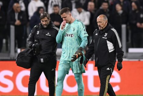 Szczesny, portero de la Juventus, fue sustituido tras sentir «palpitaciones» y dolor en el pecho