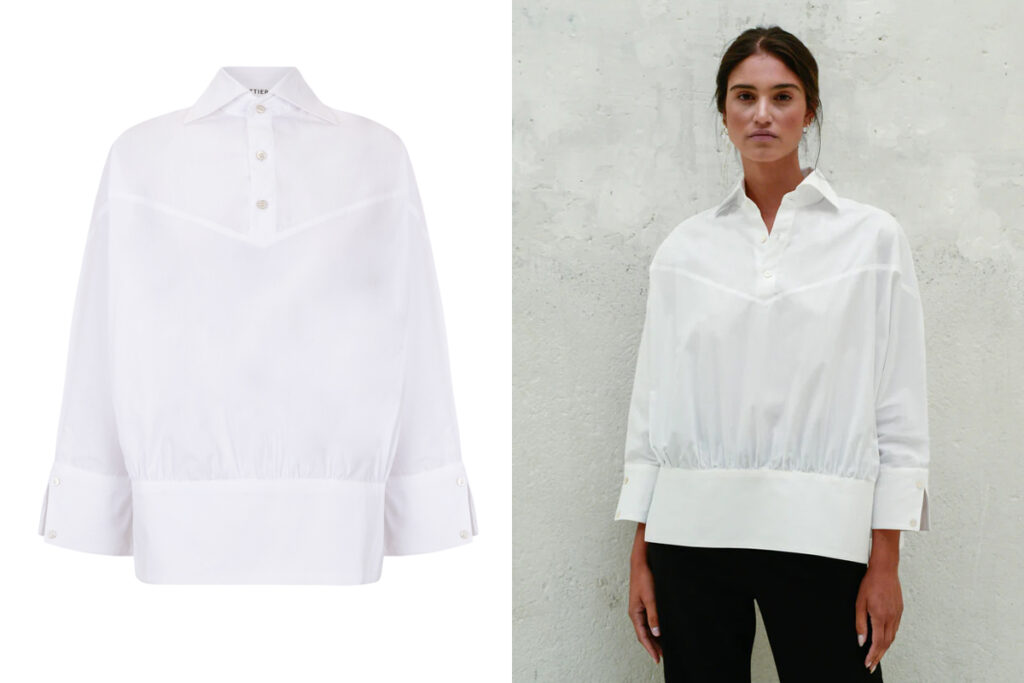 Camisa blanca de Zottier. (PVP: 135€)