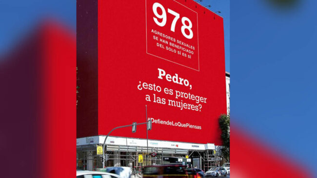 El PSOE denuncia al PP ante la Junta Electoral por una campaña sobre la 'ley del solo sí es sí'