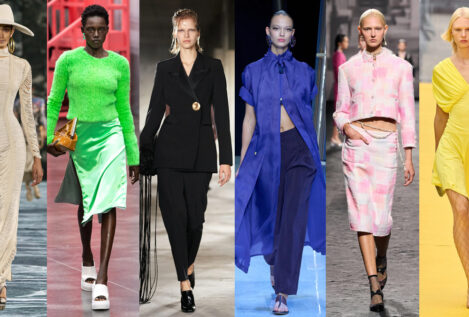 Los seis colores que son tendencia en moda femenina esta primavera-verano