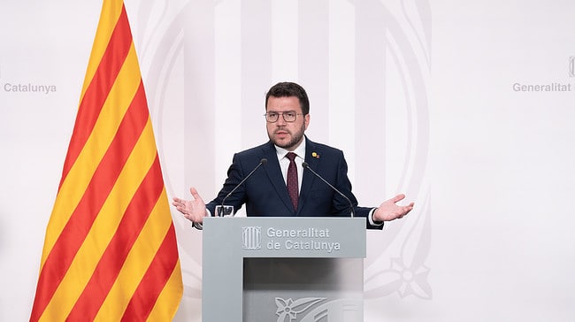 Aragonès activa el proceso para presentar su propuesta de referéndum tras las generales