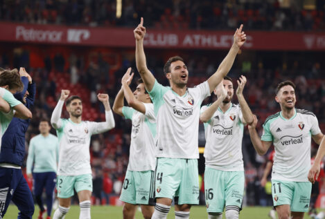 Osasuna jugará la final de la Copa del Rey tras empatar contra el Athletic