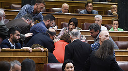 Batet interrumpe la sesión plenaria tras una indisposición de un miembro de Unidas Podemos