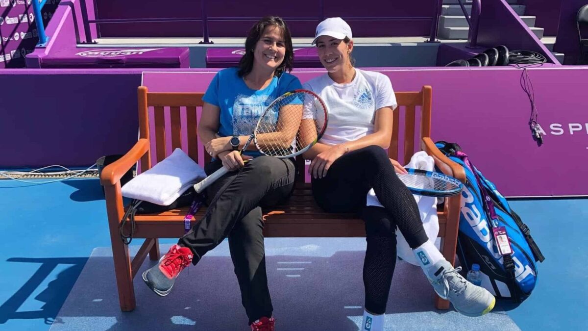 Garbiñe Muguruza y Conchita Martínez separan sus caminos «de mutuo acuerdo»