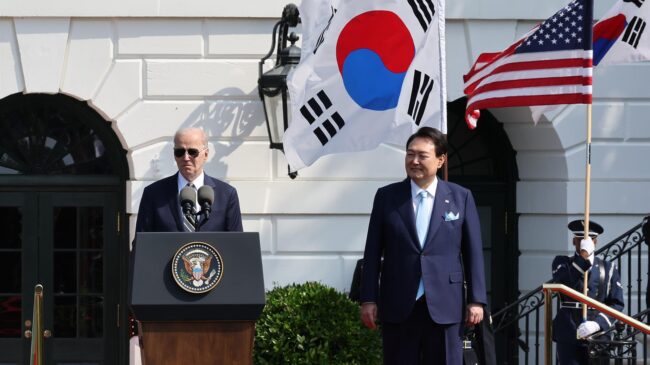 Biden afirma que un ataque nuclear de Corea del Norte contra EEUU sería el «fin» del régimen
