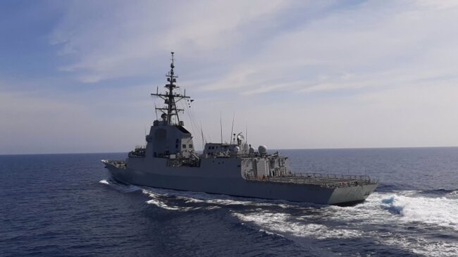 La Armada sanciona a diez marineros por tomar alcohol en una fragata en plena misión OTAN