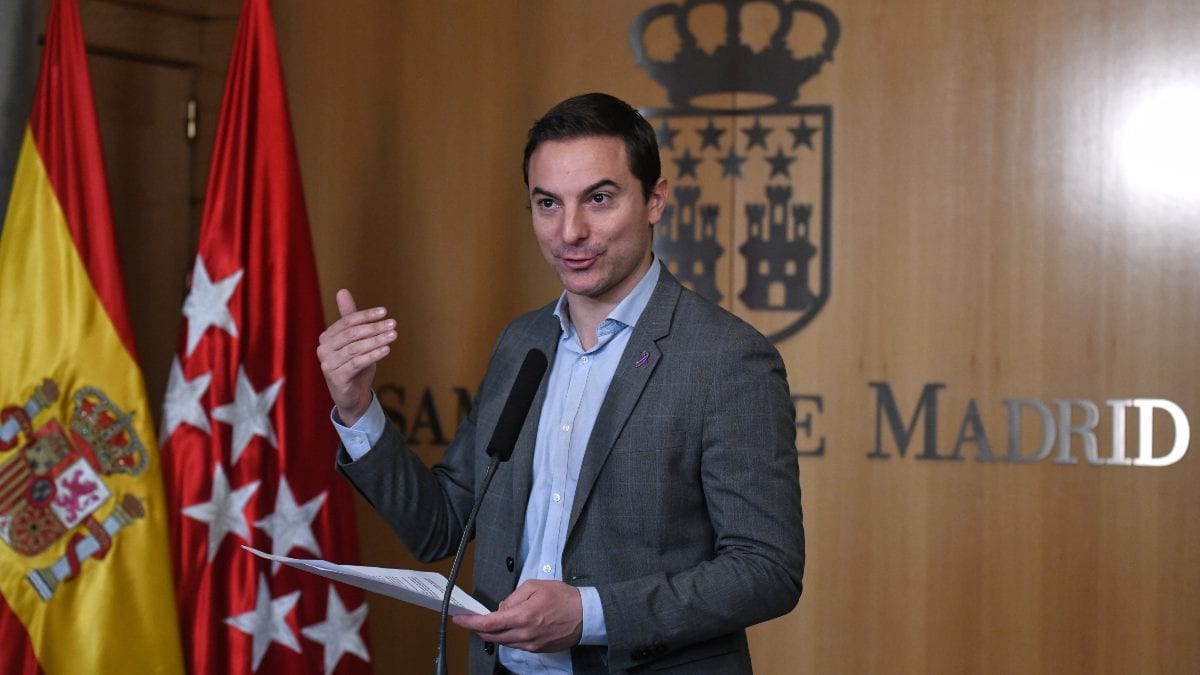 El candidato del PSOE a la Asamblea de Madrid. 