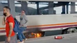 Un incendio en el tren Madrid-Extremadura obliga a desalojar a sus pasajeros
