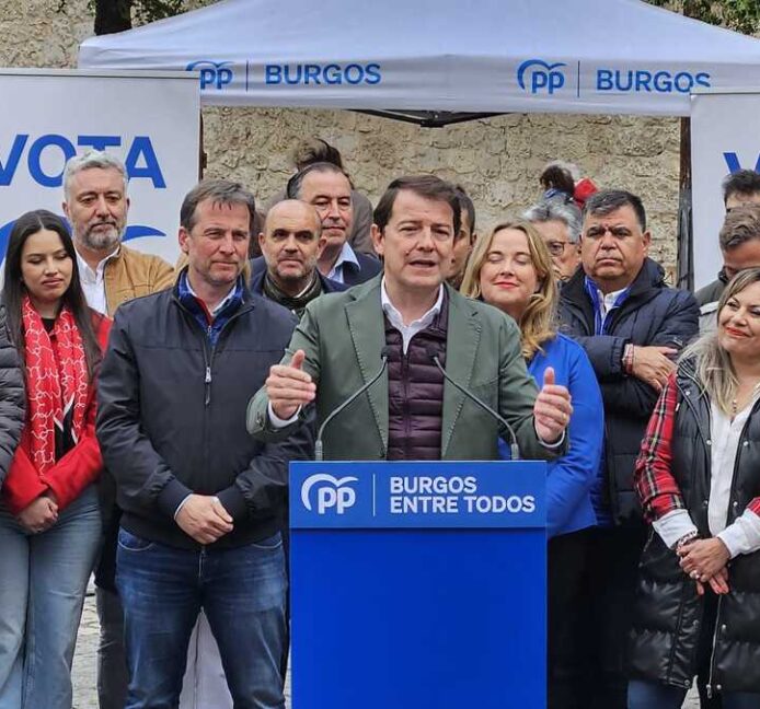 Mañueco vaticina un 'vuelco electoral' que terminará con Feijóo en la Moncloa