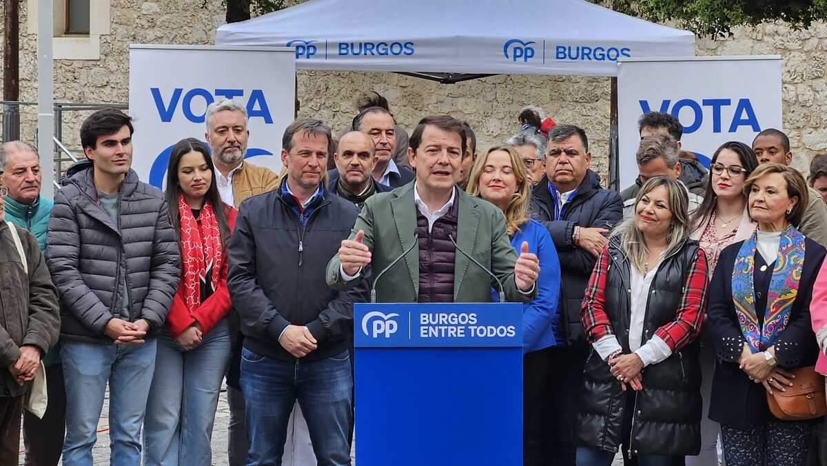 Mañueco vaticina un ‘vuelco electoral’ que terminará con Feijóo en la Moncloa