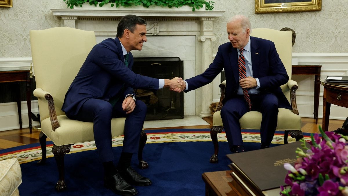 Sánchez se reúne con Biden en la Casa Blanca: «Somos aliados, amigos»