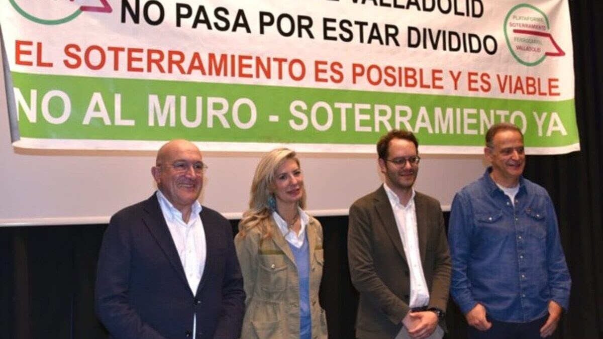 La izquierda ‘huye’ del debate sobre el soterramiento en Valladolid