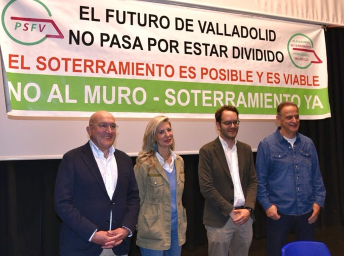 La izquierda ‘huye’ del debate sobre el soterramiento en Valladolid