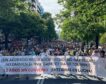 La Ertzaintza pone en jaque el Tour de Francia: un 50% de los agentes se planta y pide mejoras