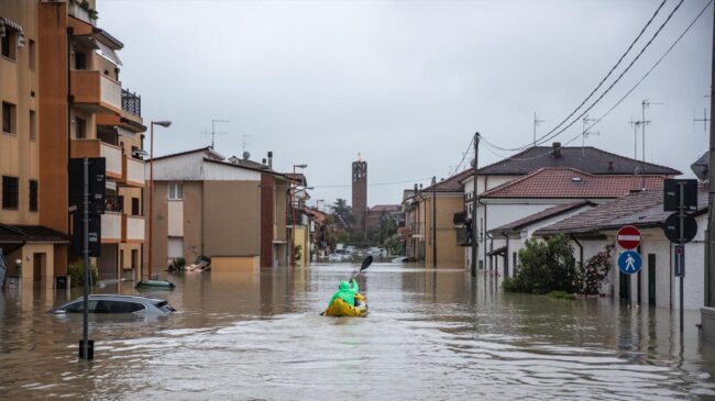 Al menos cinco muertos y miles de evacuados por el temporal de lluvias en el norte de Italia