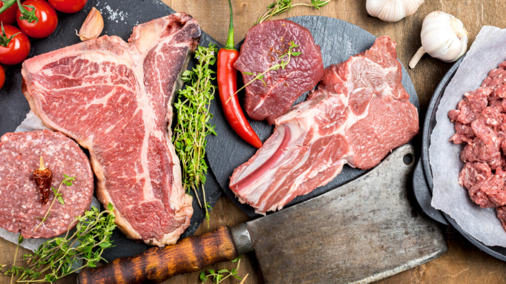 La carne roja también es responsable de los niveles de ácido úrico alto