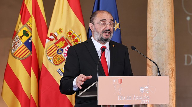 Lambán insta al PSOE a romper las relaciones con Bildu por incluir «asesinos» en sus listas