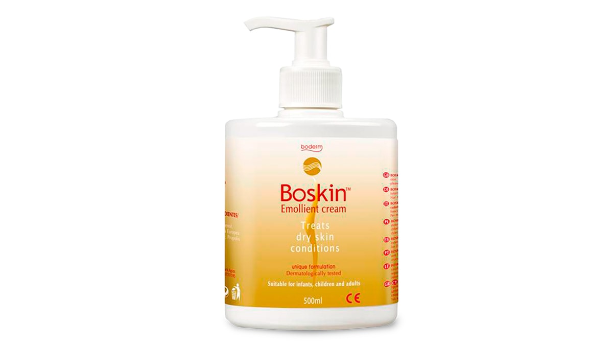 Crema emoliente Boskin de Olyan farma. (PVP: 22,65€)