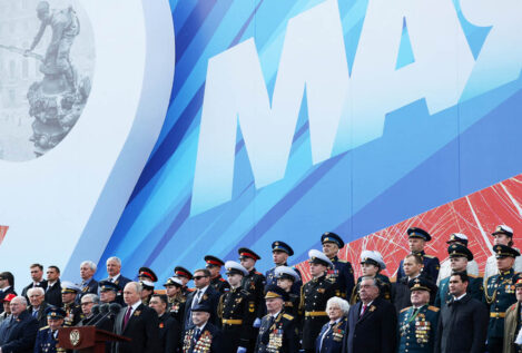 Putin preside el tradicional desfile militar del Día de la Victoria bajo fuertes medidas de seguridad