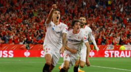El Sevilla se 'abraza' a su competición fetiche para salvar la temporada tras ganar a la Juve