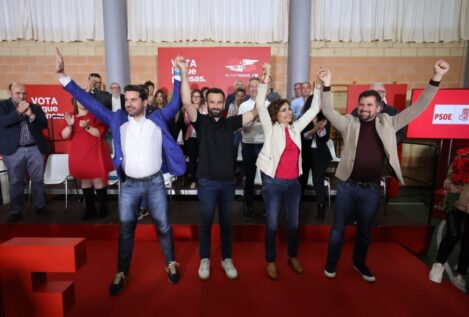 Tudanca (PSOE): «Unos tienen los medios de comunicación, nosotros el voto»