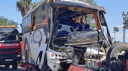 Una mujer muerta y 39 heridos en un accidente de autobús de temporeras en Almonte (Huelva)