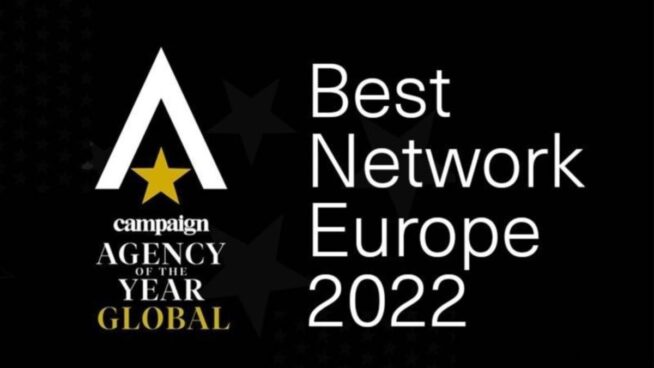 McCann Worldgroup es nombrada la Mejor Red de Agencias Creativas de Europa
