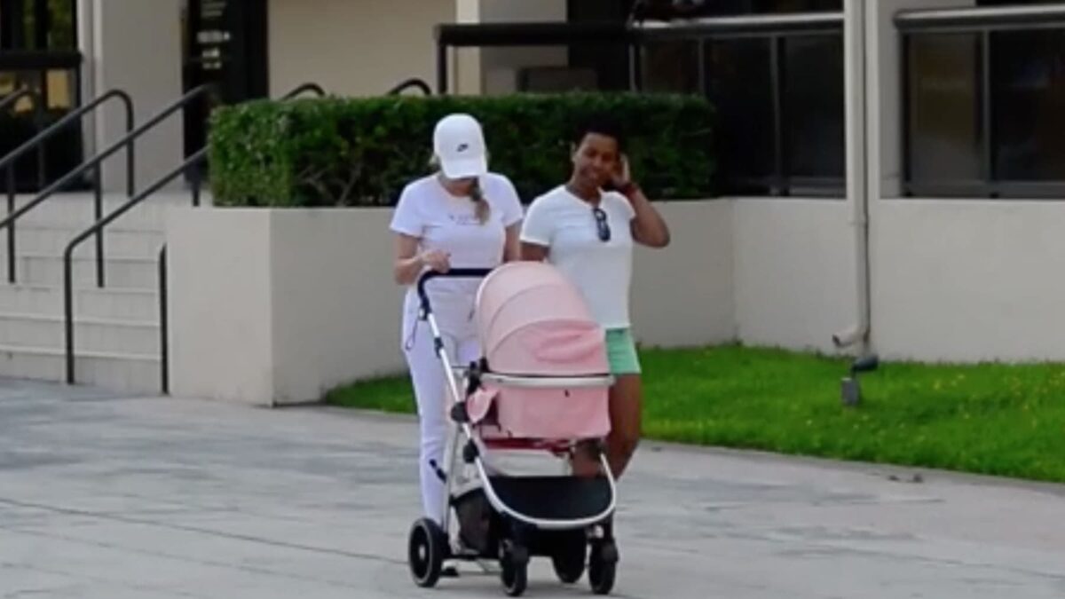 El tierno paseo de Ana Obregón como celebración por los dos meses de vida de su nieta 